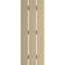 Ekena Millwork Rustic Three Board Spaced Board-n-Batten Rough Sawn Faux Wood Shutters, 17 1/2W x 62H, PR SHUBSS17X62RSPR - alternate 2